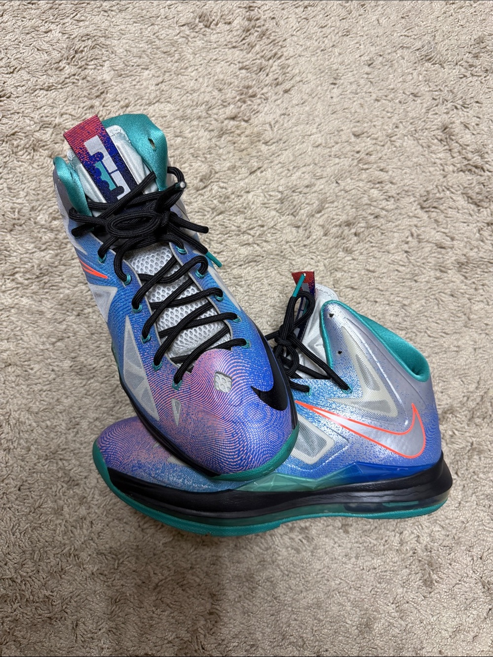 Nike LeBron 10 'Pure Platinum'